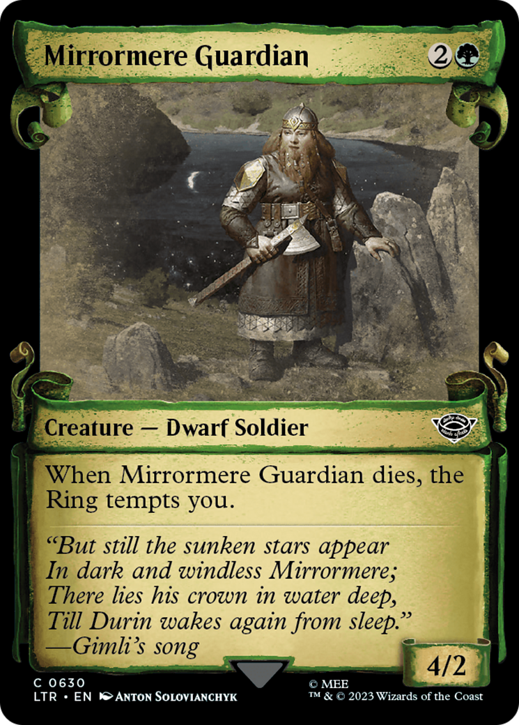 Mirrormere Guardian [The Lord of the Rings: Tales of Middle-Earth Showcase Scrolls] | Fandemonia Ltd