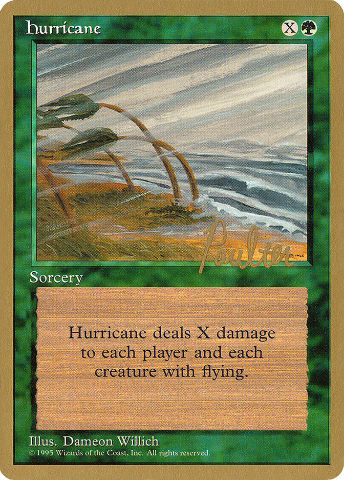 Hurricane (Preston Poulter) [Pro Tour Collector Set] | Fandemonia Ltd