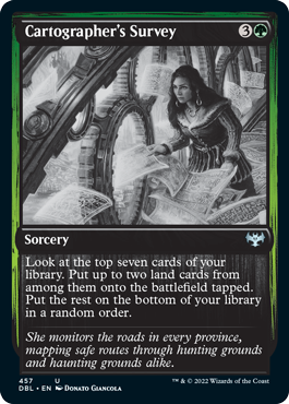Cartographer's Survey [Innistrad: Double Feature] | Fandemonia Ltd