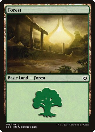 Forest (106) [Archenemy: Nicol Bolas] | Fandemonia Ltd