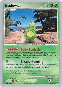 Budew (43/130) (Flyvees - Jun Hasebe) [World Championships 2007] | Fandemonia Ltd