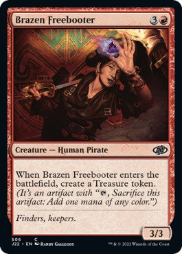 Brazen Freebooter [Jumpstart 2022] | Fandemonia Ltd