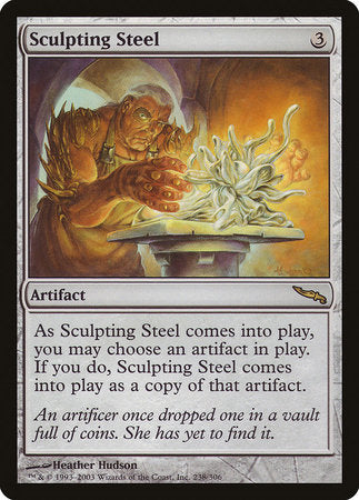 Sculpting Steel [Mirrodin] | Fandemonia Ltd