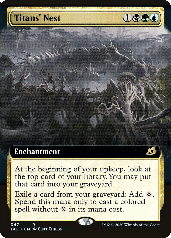 Titans' Nest (Extended Art) [Ikoria: Lair of Behemoths] | Fandemonia Ltd