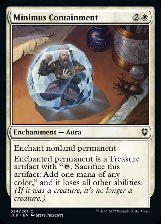 Minimus Containment [Commander Legends: Battle for Baldur's Gate] | Fandemonia Ltd