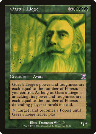 Gaea's Liege [Time Spiral Timeshifted] | Fandemonia Ltd