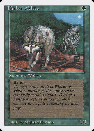 Timber Wolves [Revised Edition] | Fandemonia Ltd
