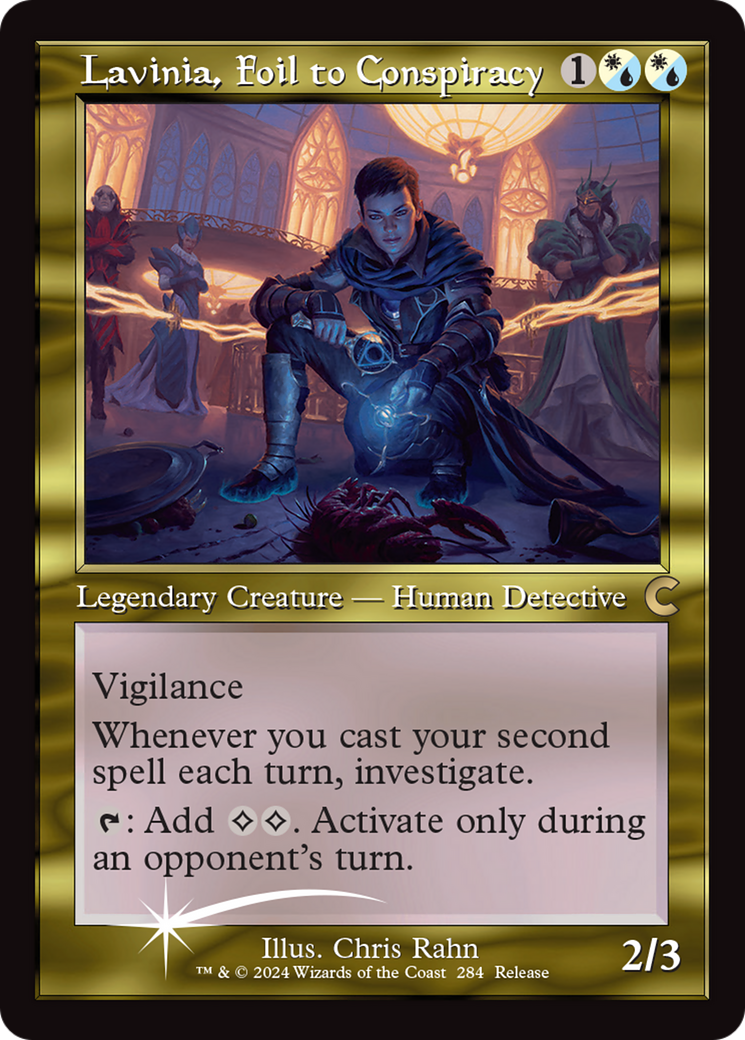 Lavinia, Foil to Conspiracy (Retro) [Ravnica: Clue Edition] | Fandemonia Ltd