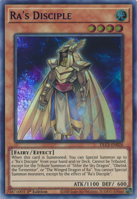 Ra's Disciple (Purple) [DLCS-EN026] Ultra Rare | Fandemonia Ltd