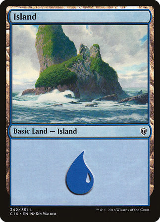 Island (342) [Commander 2016] | Fandemonia Ltd