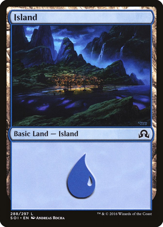 Island (288) [Shadows over Innistrad] | Fandemonia Ltd