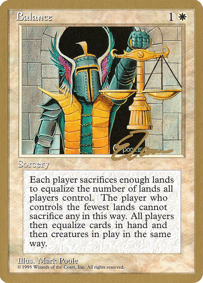 Balance (Eric Tam) [Pro Tour Collector Set] | Fandemonia Ltd