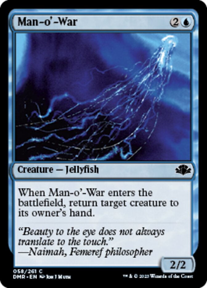 Man-o'-War [Dominaria Remastered] | Fandemonia Ltd
