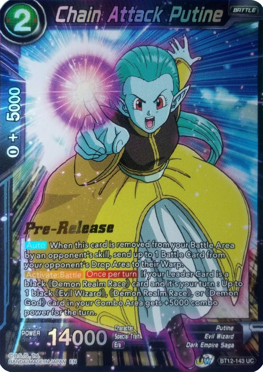 Chain Attack Putine (BT12-143) [Vicious Rejuvenation Prerelease Promos] | Fandemonia Ltd