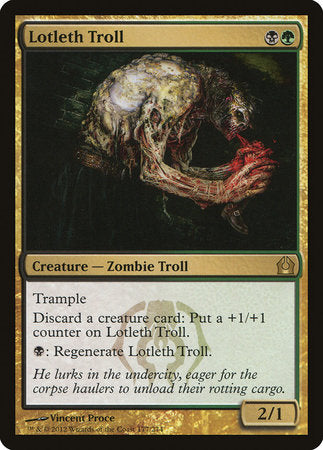 Lotleth Troll [Return to Ravnica] | Fandemonia Ltd