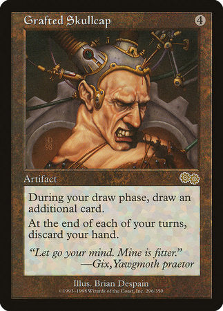 Grafted Skullcap [Urza's Saga] | Fandemonia Ltd