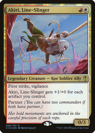 Akiri, Line-Slinger [Commander 2016] | Fandemonia Ltd