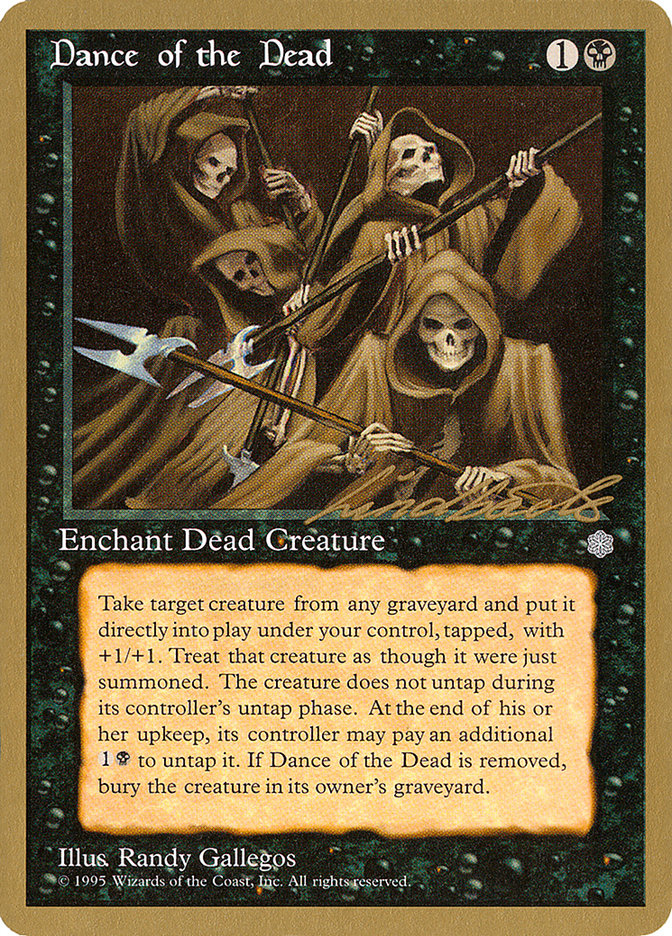 Dance of the Dead (Leon Lindback) [Pro Tour Collector Set] | Fandemonia Ltd
