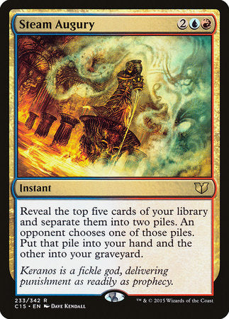 Steam Augury [Commander 2015] | Fandemonia Ltd