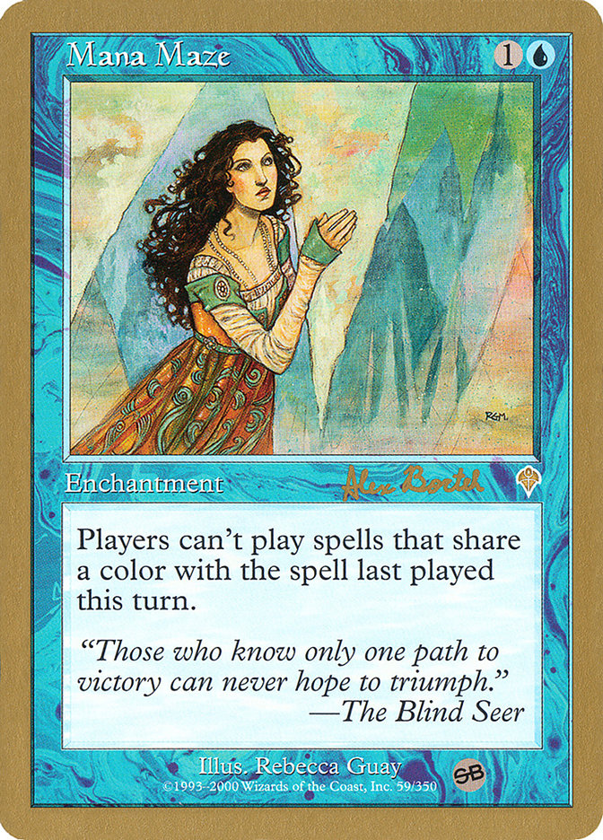 Mana Maze (Alex Borteh) (SB) [World Championship Decks 2001] | Fandemonia Ltd