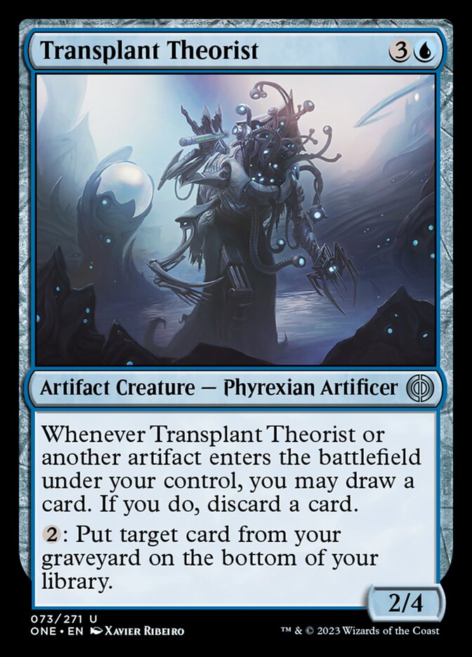 Transplant Theorist [Phyrexia: All Will Be One] | Fandemonia Ltd