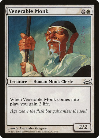 Venerable Monk [Duel Decks: Divine vs. Demonic] | Fandemonia Ltd
