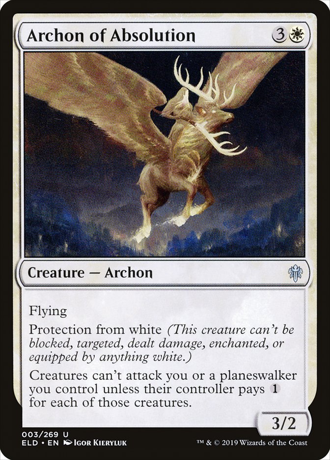 Archon of Absolution [Throne of Eldraine] | Fandemonia Ltd