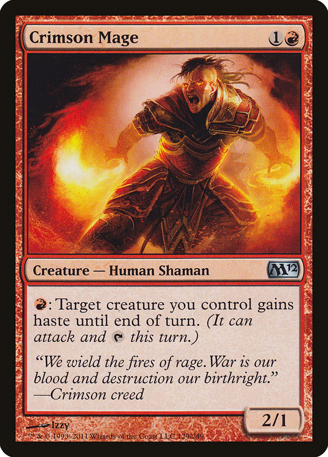 Crimson Mage [Magic 2012] | Fandemonia Ltd