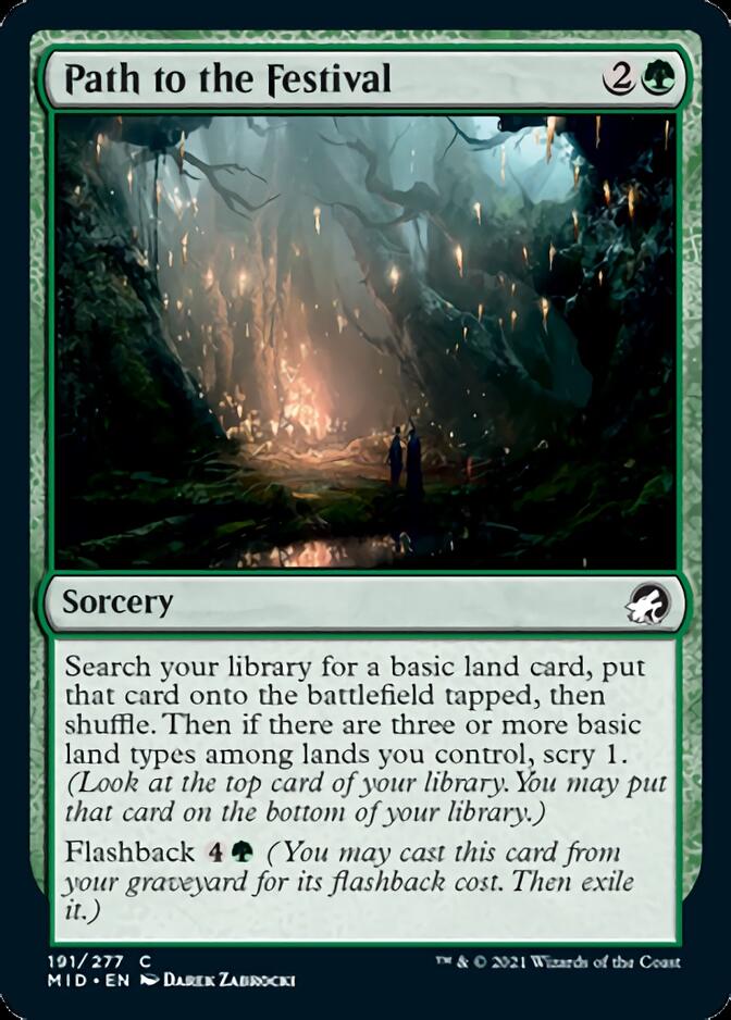 Path to the Festival [Innistrad: Midnight Hunt] | Fandemonia Ltd