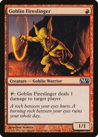 Goblin Fireslinger [Magic 2012] | Fandemonia Ltd
