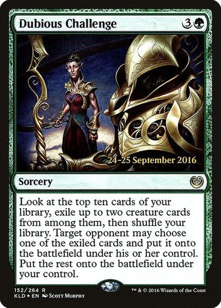 Dubious Challenge [Kaladesh Promos] | Fandemonia Ltd