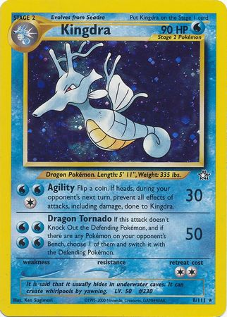 Kingdra (8/111) [Neo Genesis Unlimited] | Fandemonia Ltd