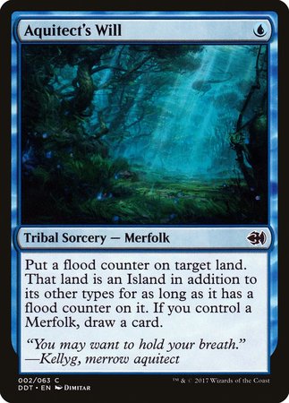 Aquitect's Will [Duel Decks: Merfolk vs. Goblins] | Fandemonia Ltd