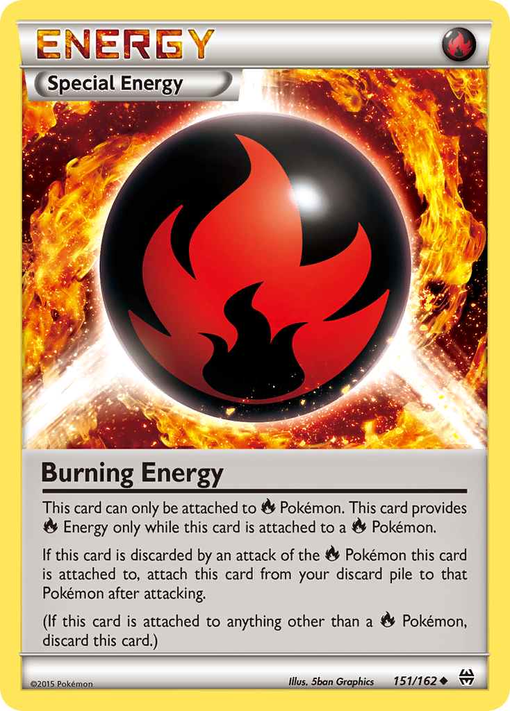 Burning Energy (151/162) [XY: BREAKthrough] | Fandemonia Ltd