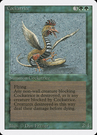 Cockatrice [Revised Edition] | Fandemonia Ltd