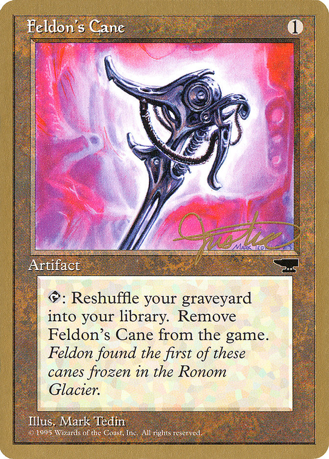 Feldon's Cane (Mark Justice) [Pro Tour Collector Set] | Fandemonia Ltd