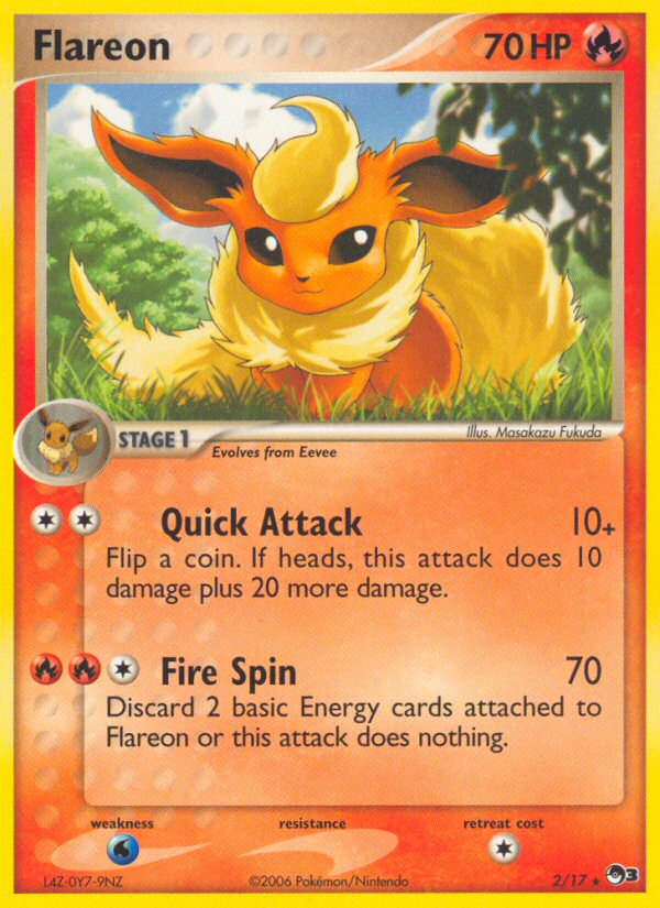 Flareon (2/17) [POP Series 3] | Fandemonia Ltd