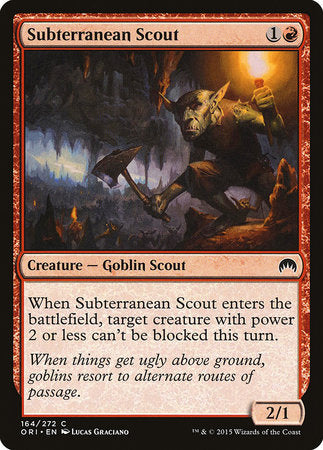 Subterranean Scout [Magic Origins] | Fandemonia Ltd