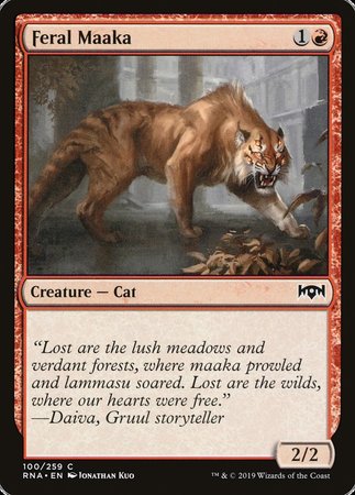 Feral Maaka [Ravnica Allegiance] | Fandemonia Ltd