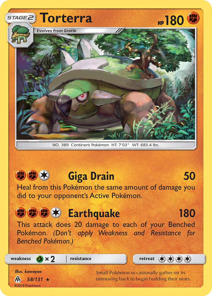 Torterra (58/131) [Sun & Moon: Forbidden Light] | Fandemonia Ltd