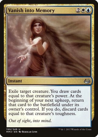 Vanish into Memory [Modern Masters 2017] | Fandemonia Ltd