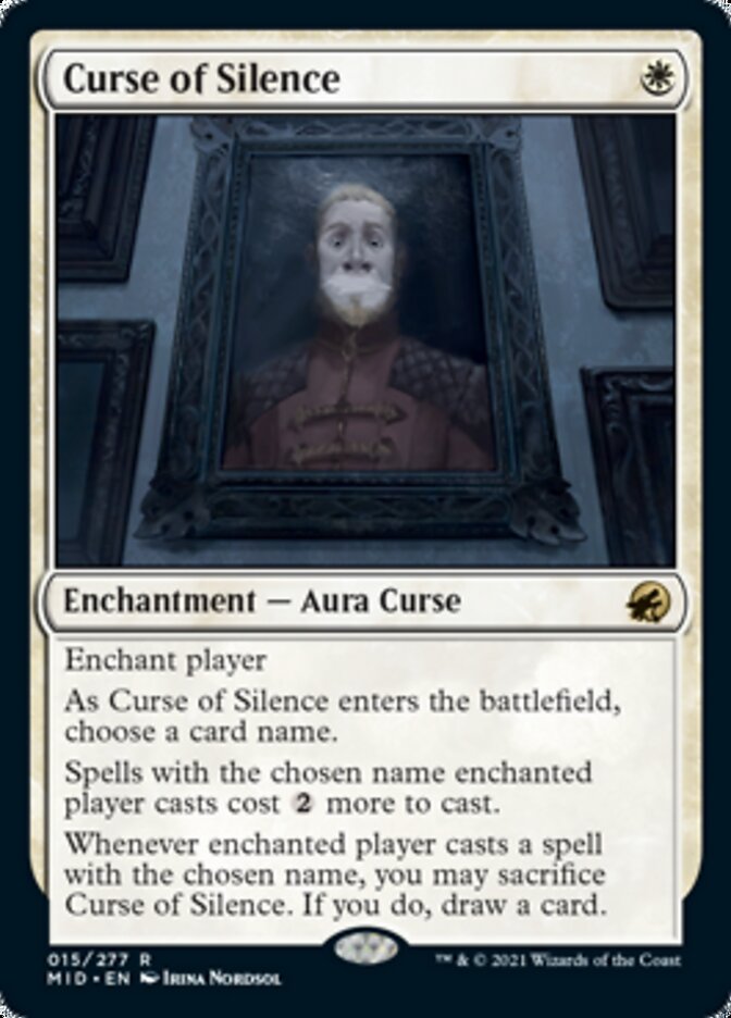 Curse of Silence [Innistrad: Midnight Hunt] | Fandemonia Ltd