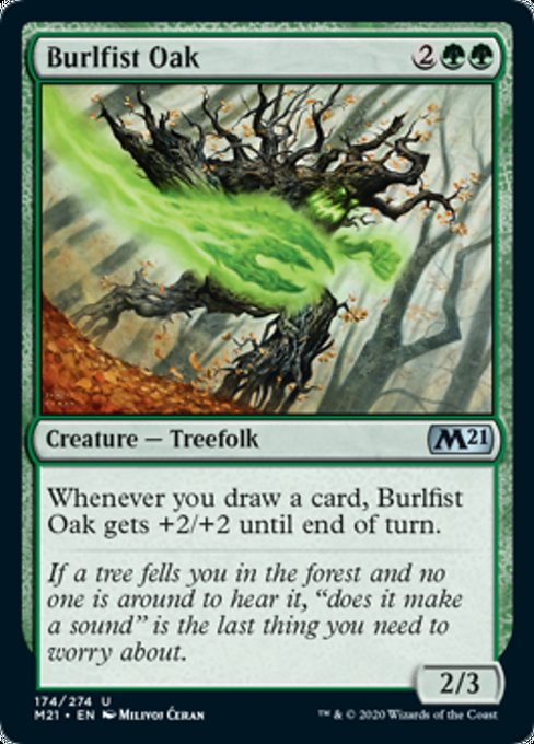 Burlfist Oak [Core Set 2021] | Fandemonia Ltd