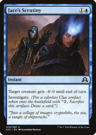 Jace's Scrutiny [Shadows over Innistrad] | Fandemonia Ltd