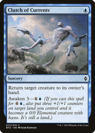 Clutch of Currents [Battle for Zendikar] | Fandemonia Ltd