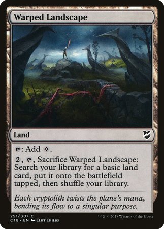 Warped Landscape [Commander 2018] | Fandemonia Ltd