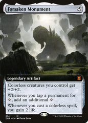 Forsaken Monument (Extended Art) [Zendikar Rising] | Fandemonia Ltd