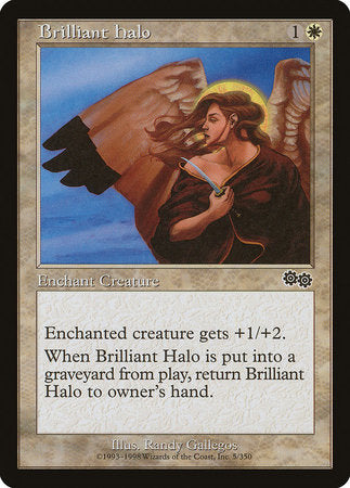 Brilliant Halo [Urza's Saga] | Fandemonia Ltd