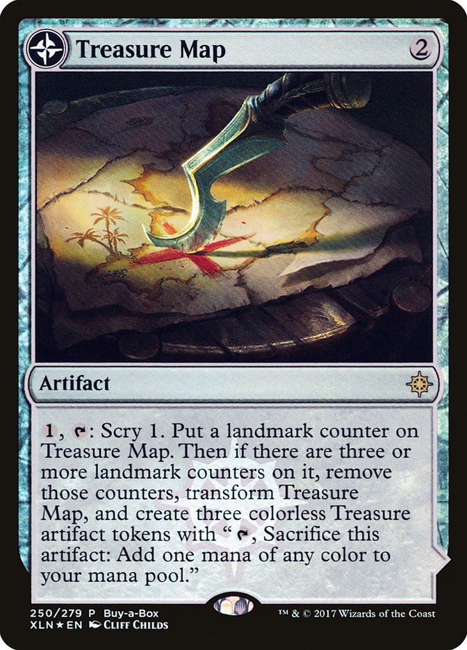 Treasure Map // Treasure Cove (Buy-A-Box) [Ixalan Treasure Chest] | Fandemonia Ltd