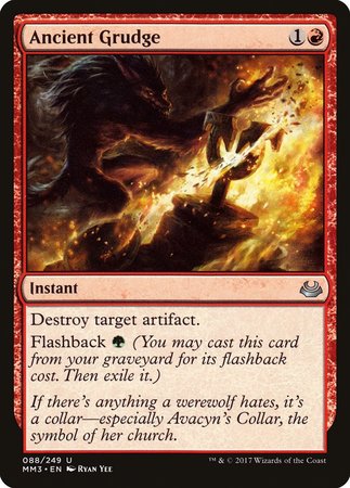 Ancient Grudge [Modern Masters 2017] | Fandemonia Ltd